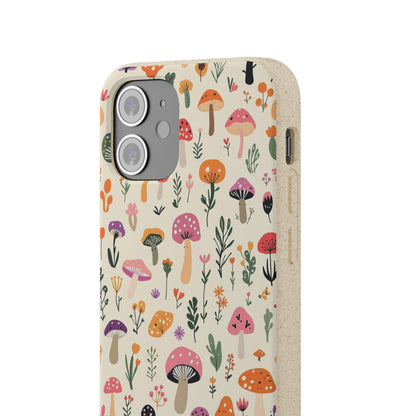 Wildwood Mushrooms iPhone Case
