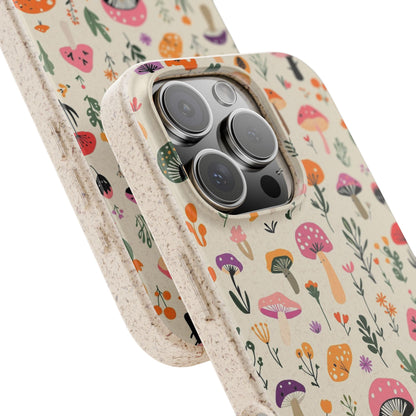 Wildwood Mushrooms iPhone Case