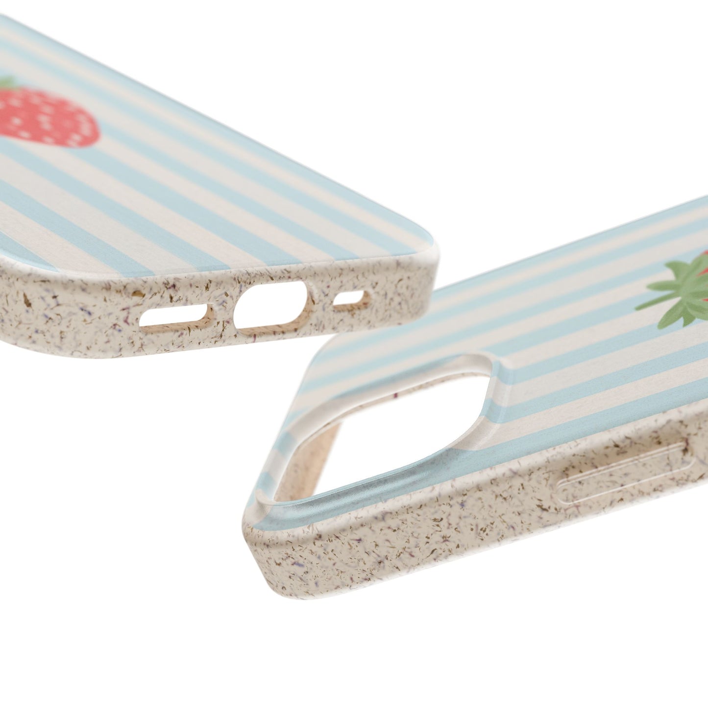 Strawberry Stripe iPhone Case