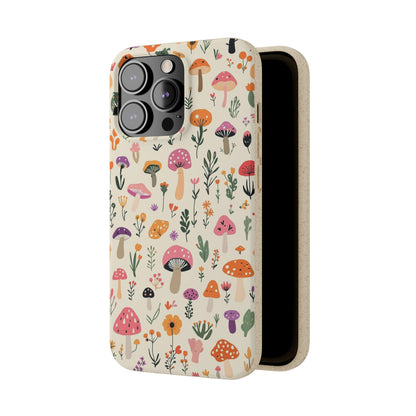 Wildwood Mushrooms iPhone Case