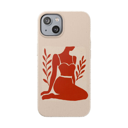 Seated Figure iPhone Case