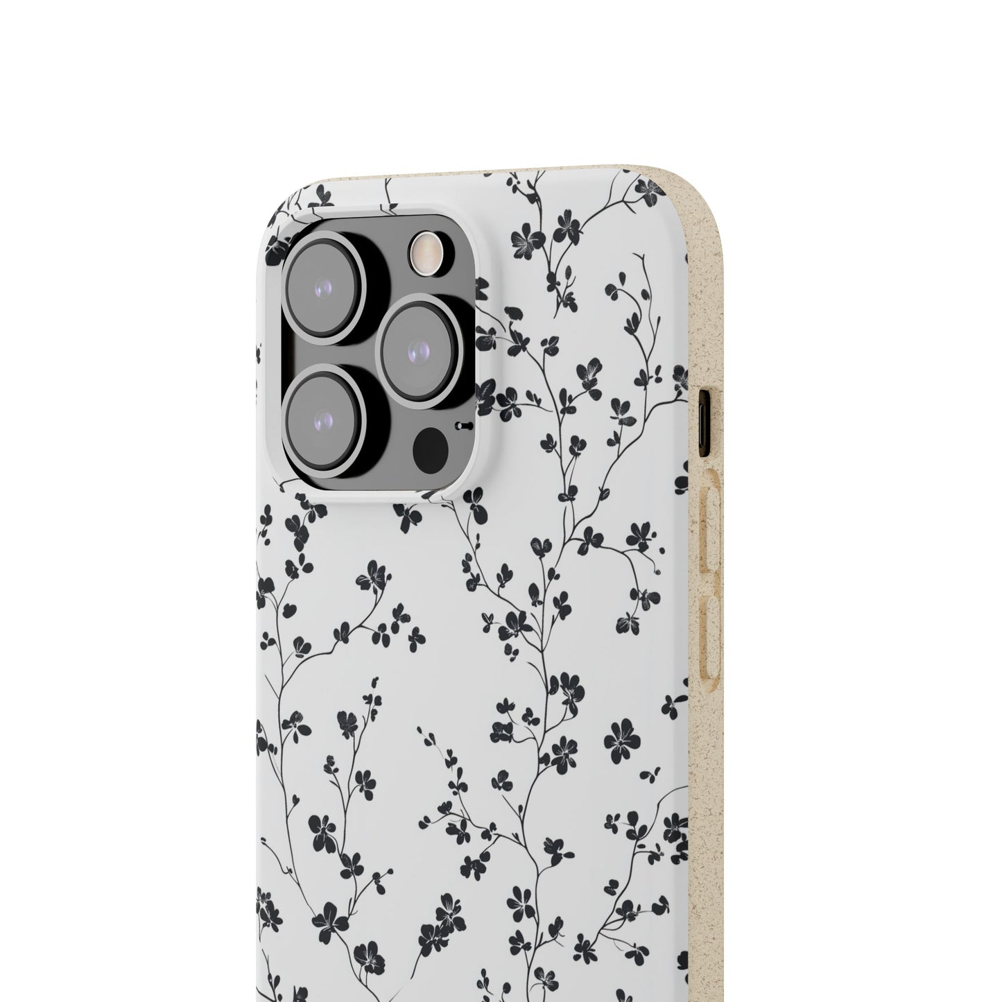 Black Blossoms iPhone Case