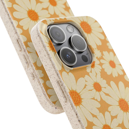 Golden Hour Daisies iPhone Case