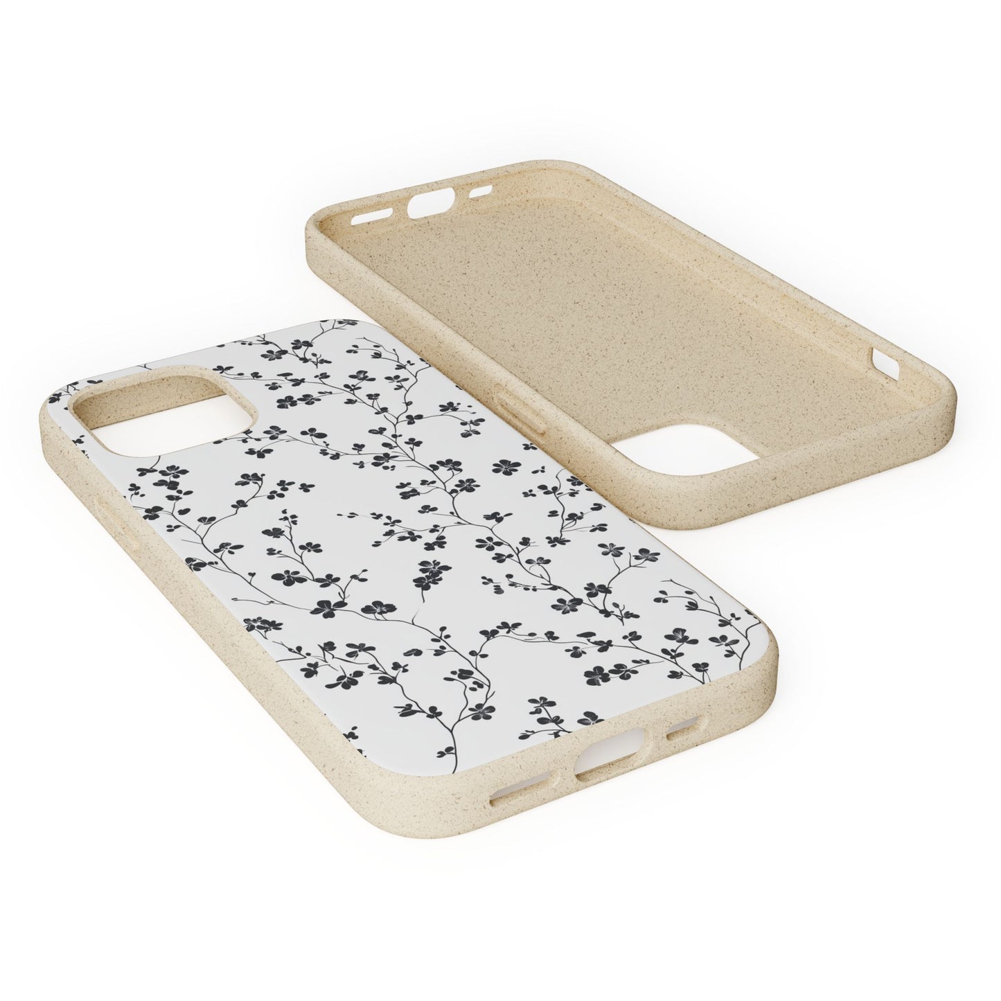 Black Blossoms iPhone Case