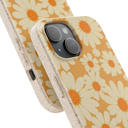 Golden Hour Daisies iPhone Case