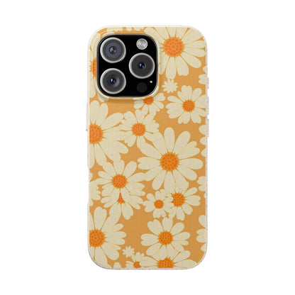 Golden Hour Daisies iPhone Case