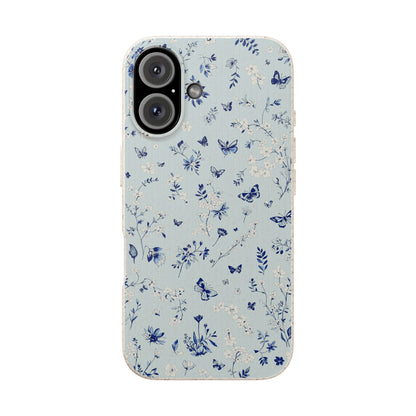 Blue Butterflies iPhone Case