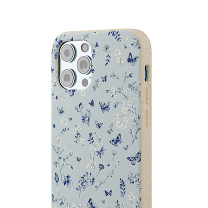 Blue Butterflies iPhone Case