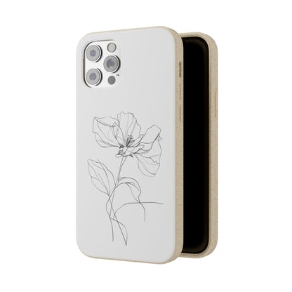 Minimalist Flower iPhone Case