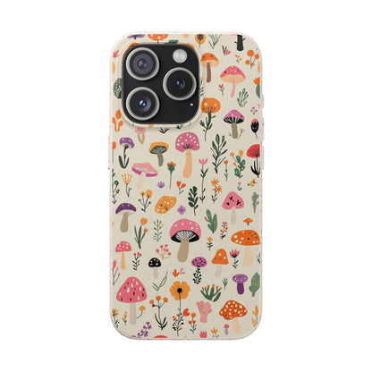 Wildwood Mushrooms iPhone Case