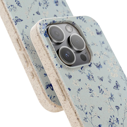 Blue Butterflies iPhone Case