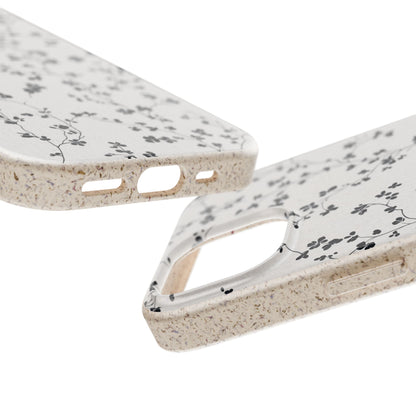 Black Blossoms iPhone Case